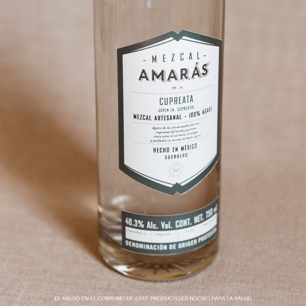 Mezcal Amarás Cupreata 750 ml